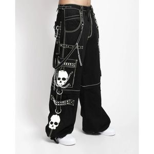 TRIPP NYC ZIPOFF SKULL PANTS